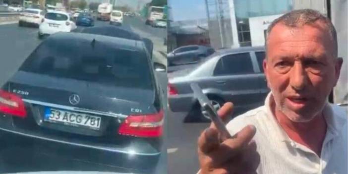 Bu da Oldu! Ambulansın Önünü Kesti, İçinde Hasta Var Mı Öğrenmek İstedi