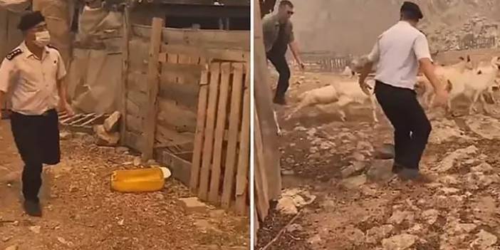 Çanakkale'de Albayın Çabası Herkesi Duygulandırdı