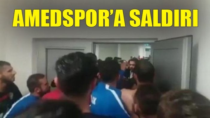 Amedspor'a saldırı