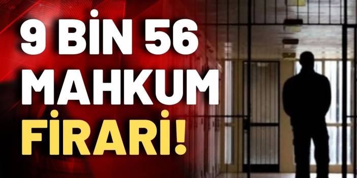 Kovid izniyle çıkmışlardı: 9 bin 56 mahkum geri dönmedi!