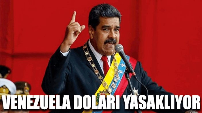 Venezuela doları yasaklıyor