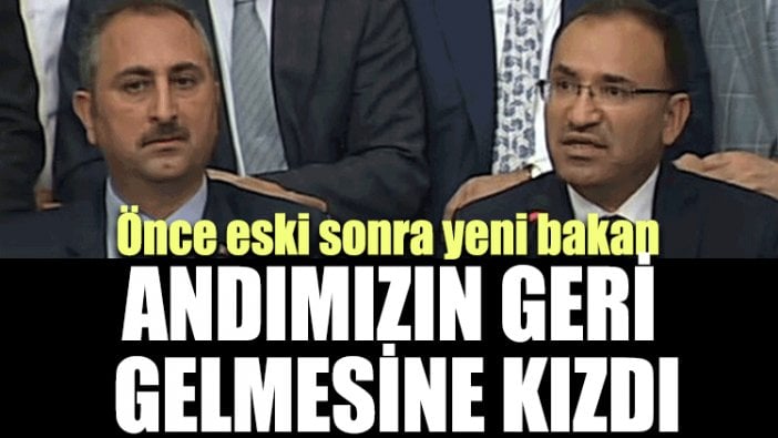 Önce eski sonra yeni bakanı ‘Andımızın geri gelmesi’ kızdırdı