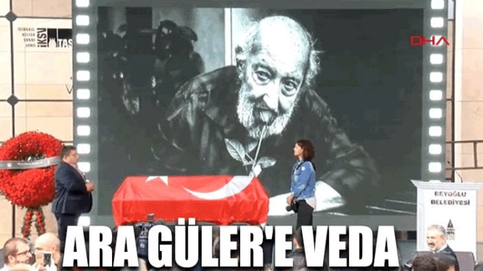 Ara Güler'e veda