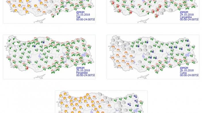 Meteoroloji uyardı: İlk karlı hava dalgası geliyor!