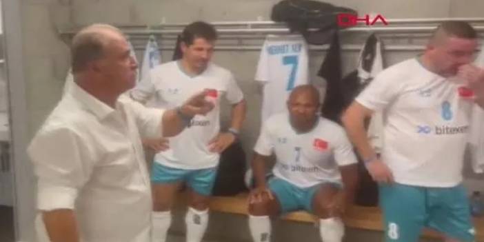 Güldüren anlar; Fatih Terim kadroyu açıklamayı unutunca araya Nihat Kahveci girdi...