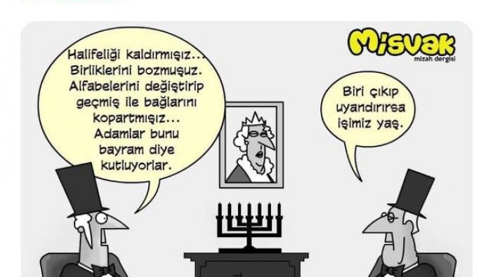 Misvak, Cumhuriyet'i hedef alan karikatürünü sildi