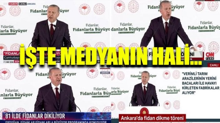 Tek karede medyanın hali...