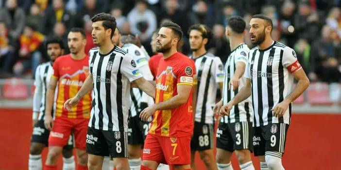 Beşiktaş-Kayserispor maçı 11'leri belli oldu! Şenol Güneş'ten flaş ilk 11 değişikliği