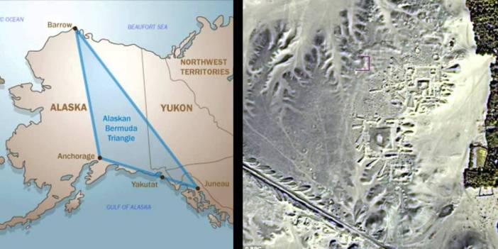 Dünyanın en esrarengiz yeri: Alaska Şeytan Üçgeni... Binlerce Kişi Açıklanamayan Şekilde Kayboldu