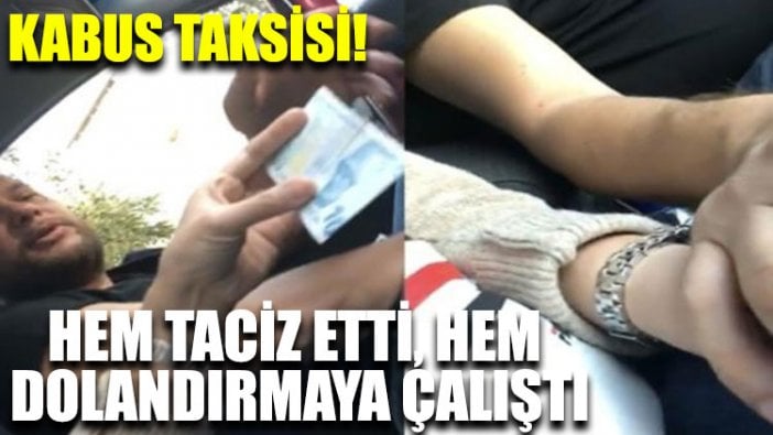 Kadın turist görüntüledi: Hem taciz, hem dolandırıcılık...