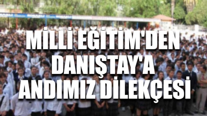 Milli Eğitim'den Danıştay'a andımız dilekçesi