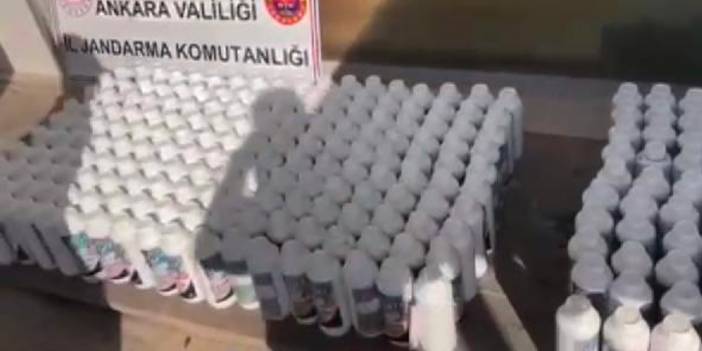 Akaryakıt İstasyonunda 'Sahte Deterjan' Operasyonu! Tonlarca Sahte Deterjan Ele Geçirildi