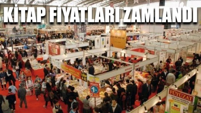 Kitap fiyatları zamlandı