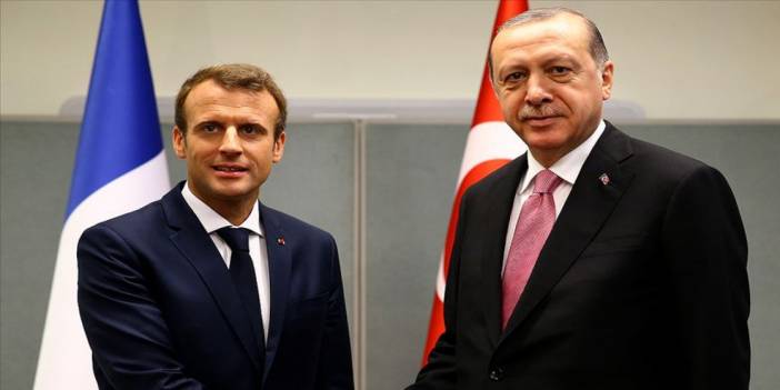 Erdoğan, Macron İle Görüştü