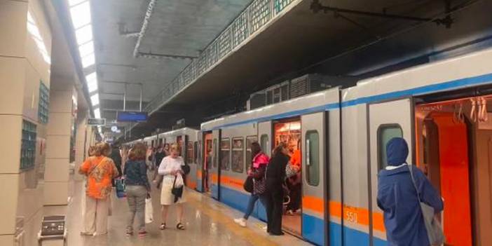 Yenikapı Metro İstasyonunda Yangın Paniği!