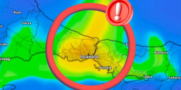 Yola çıktı Adım Adım Geliyor! İstanbul'u Feci Şekilde Vuracak