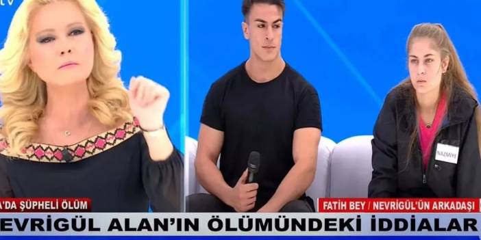 Müge Anlı'da "Tüm Erkeklerden Nefret Ediyorum" Diyen Nazmiye, Programın Güvenlik Görevlisine DM'den 'Yürümüş'