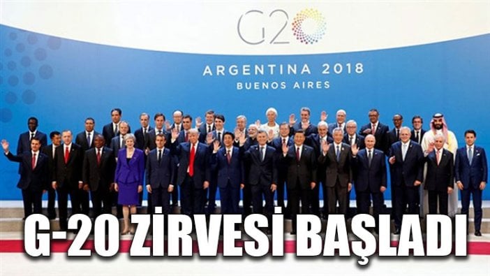 G-20 Zirvesi başladı