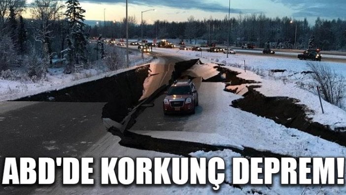 ABD'de korkunç deprem!