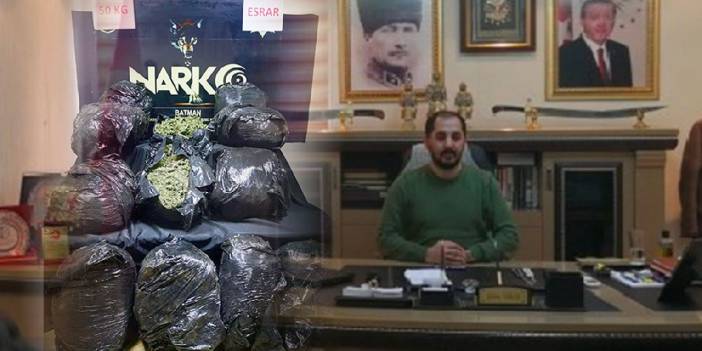 Terörle Mücadele Derneği Başkanının Aracında 50 Kilo Esrar Çıktı