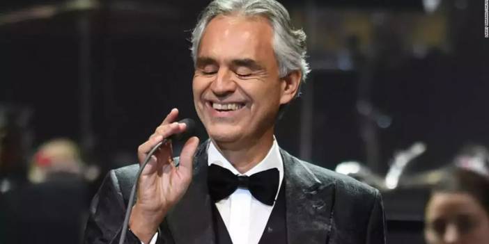 Dünyaca ünlü tenor Andrea Bocelli 10 yıl aradan sonra İstanbul'da konser verecek