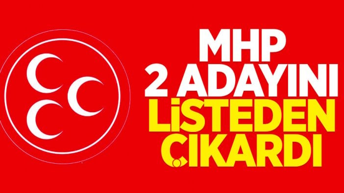 MHP, Erzurum ve Denizli'de aday çıkarmaktan vazgeçti