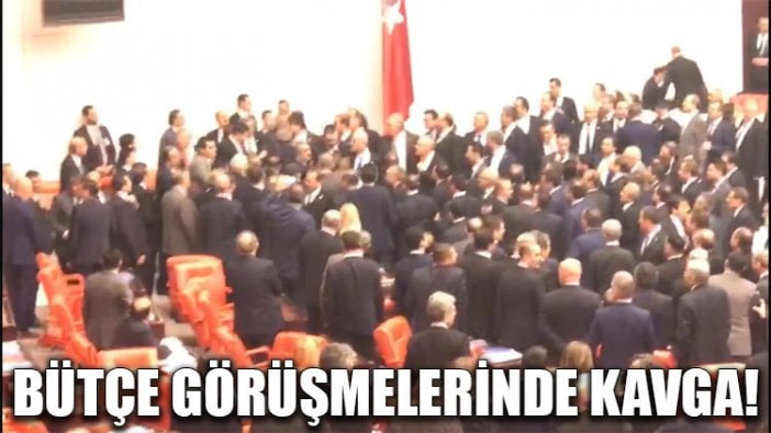 Bütçe görüşmelerinde kavga çıktı