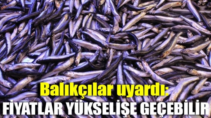 Balıkçılar uyardı: Fiyatlar yükselişe geçebilir