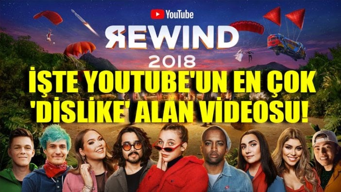 İşte YouTube'un en çok 'dislike' alan videosu!