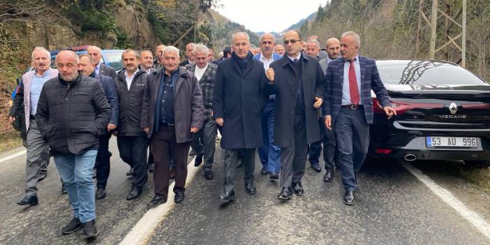 Cumhurbaşkanı Erdoğan'ın Memleketinde Alışılmadık Görüntü! AKP HES Eylemi Yaptı