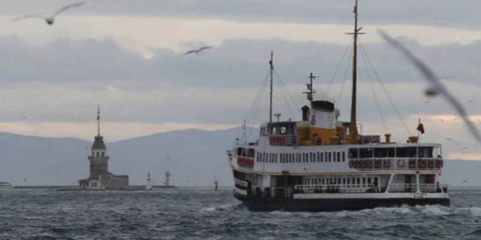 İstanbul'da Çok Sayıda Vapur Seferi İptal