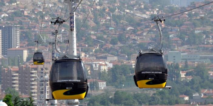 Teleferik Seferlerine Fırtına Engeli!