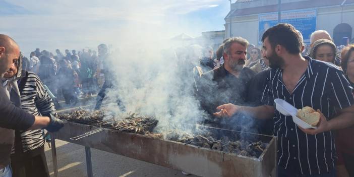 Dev Hamsi Festivali: 10 Ton Tüketildi