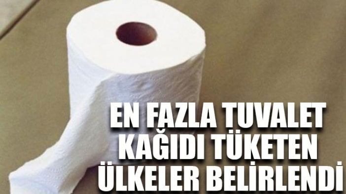 En fazla tuvalet kağıdı tüketen ülkeler belirlendi