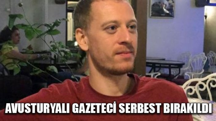 Avusturyalı gazeteci serbest bırakıldı