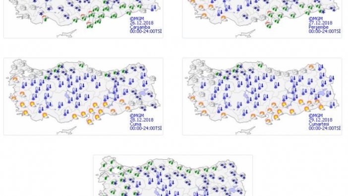 Meteoroloji'den uyarı: 12 derece düşecek! Kar, don, sağanak...