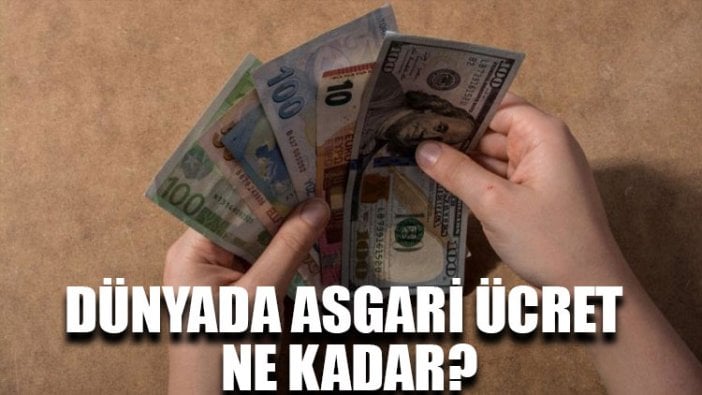 Dünyada asgari ücret ne kadar?