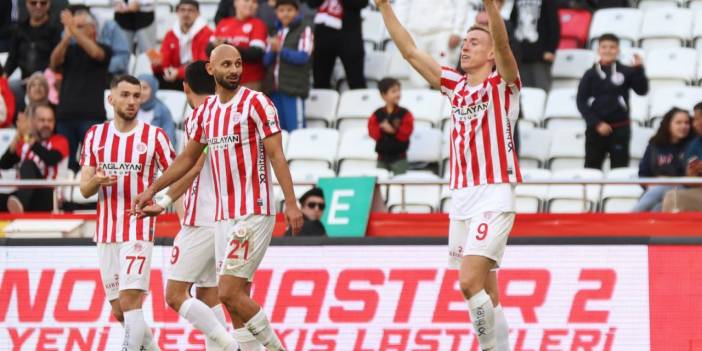 Antalyaspor 6 Maçtır Yenilmiyor!