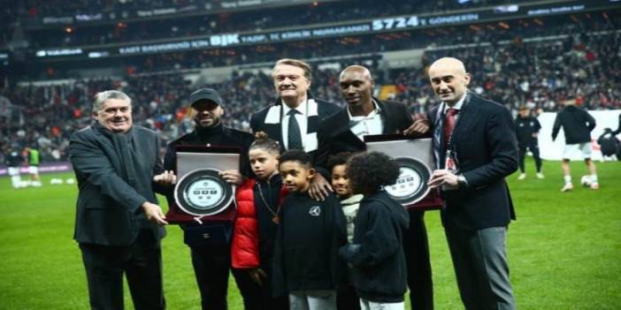 Beşiktaş'tan Atiba ve Quaresma'ya Plaket!