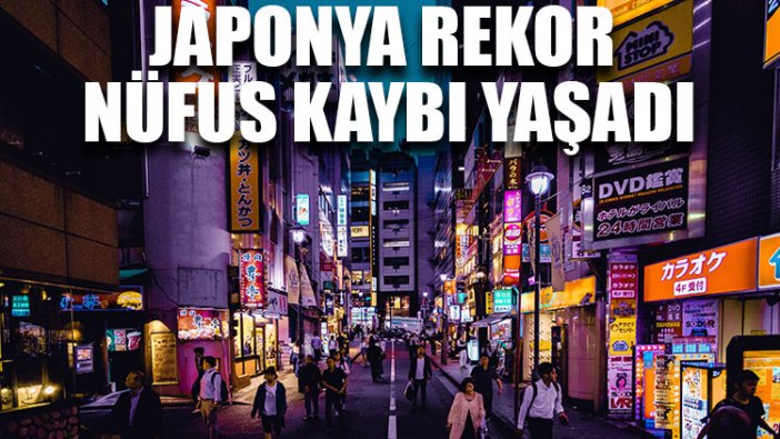 Japonya rekor nüfus kaybı yaşadı