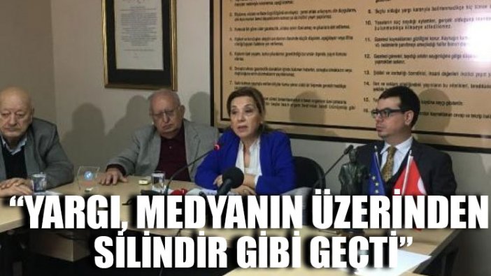 Basın Konseyi: Yargı, medyanın üzerinden silindir gibi geçti