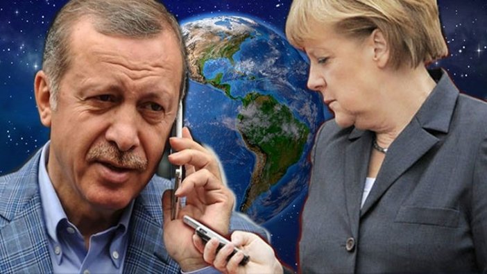 Erdoğan ile Merkel telefonda görüştü