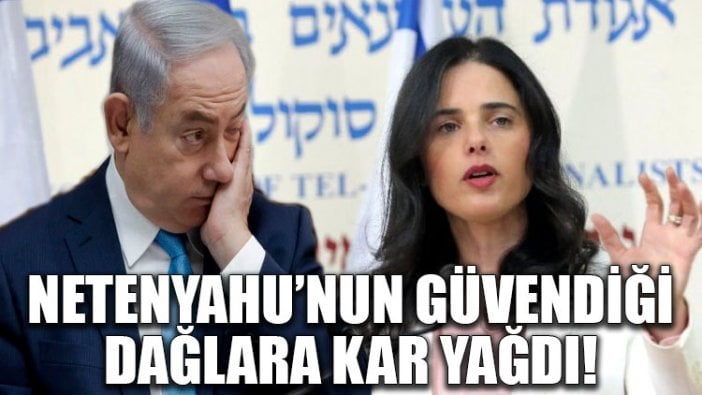 Netanyahu’nun güvendiği dağlara kar yağdı!