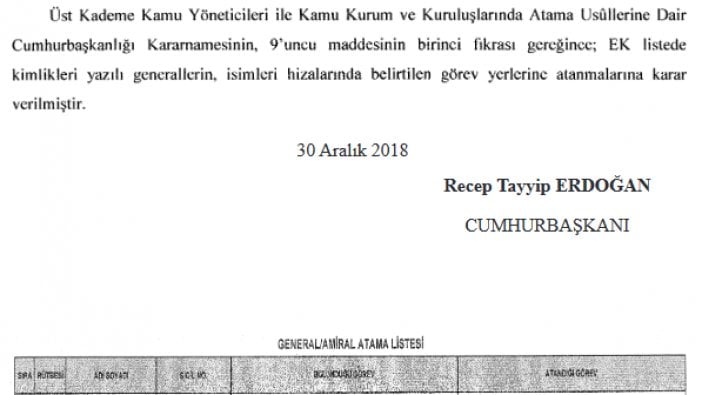 Erdoğan'ı alkışlayan komutan İsmail Metin Temel görevden alındı