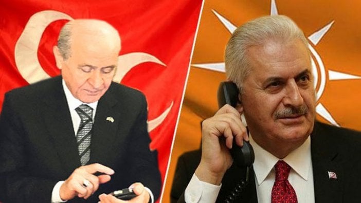 Bahçeli'den Binali Yıldırım'a telefon