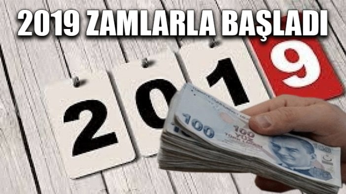 2019 zamlarla başladı