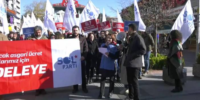 SOL Parti'den Asgari Ücrete Yılda Bir Zam Tepkisi! "12 Aylık Soygun"