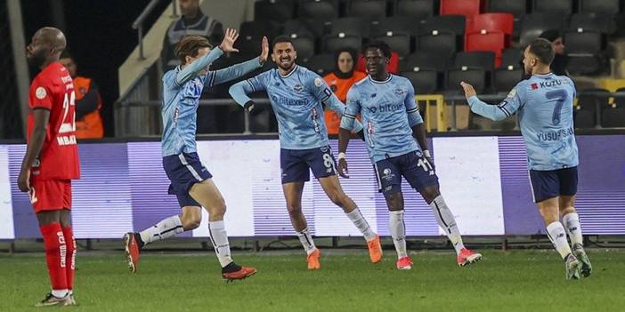 Adana Demirspor 2 Dakikada Geri Döndü!