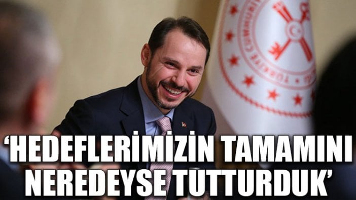 Albayrak'tan enflasyon yorumu: Hedeflerimizin tamamını neredeyse tutturduk