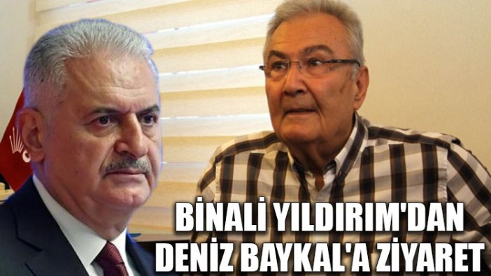 Binali Yıldırım'dan Deniz Baykal'a ziyaret